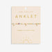 Joma Jewellery Multi Stone Gold Anklet - Jewellery - Joma Jewellery - Bumbletree