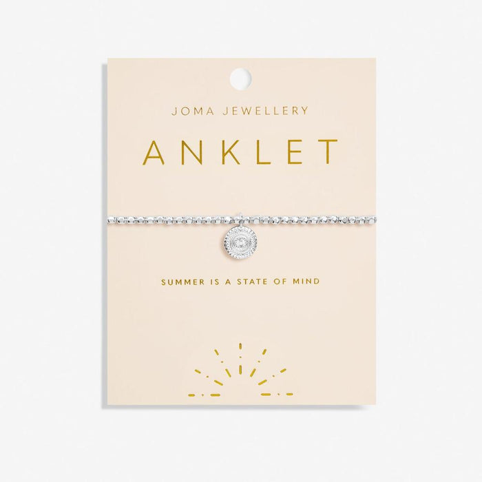 Joma Jewellery Multi Stone Coin Anklet - Jewellery - Joma Jewellery - Bumbletree