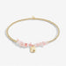 Joma Jewellery Pink Crystal Gold Anklet - Jewellery - Joma Jewellery - Bumbletree
