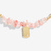 Joma Jewellery Pink Crystal Gold Anklet - Jewellery - Joma Jewellery - Bumbletree