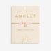 Joma Jewellery Pink Crystal Gold Anklet - Jewellery - Joma Jewellery - Bumbletree
