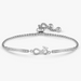 NOMINATION Milleluci Refined Silver Infinity Heart CZ Bracelet - Jewellery - Nomination - Bumbletree
