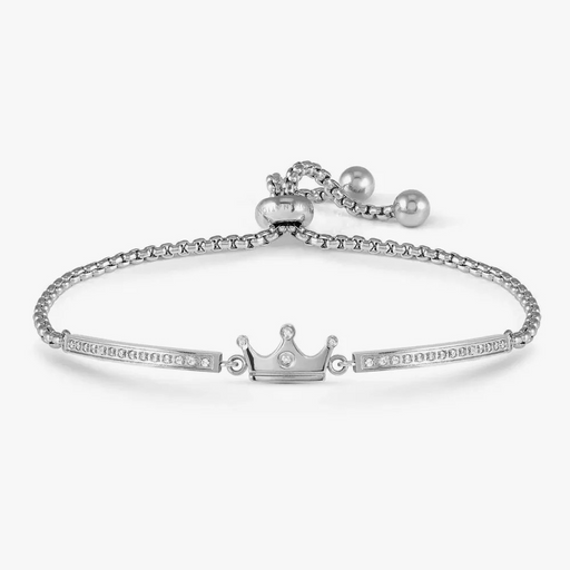 NOMINATION Milleluci Refined Silver Crown CZ Bracelet - Jewellery - Nomination - Bumbletree