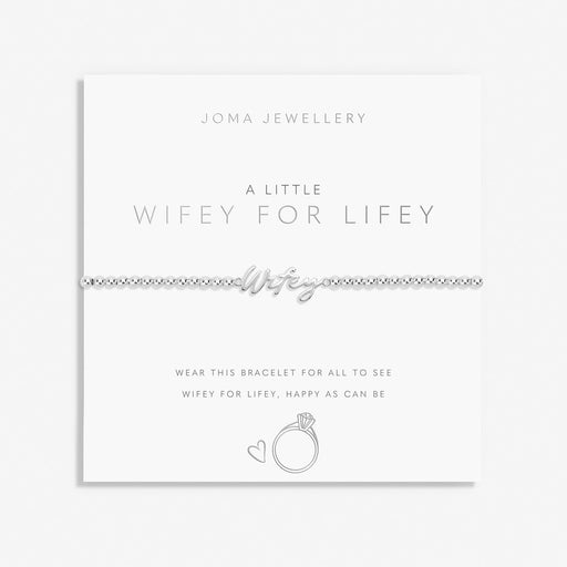 Joma Jewellery A Little 'Wifey For Lifey' Bracelet - Jewellery - Joma Jewellery - Bumbletree