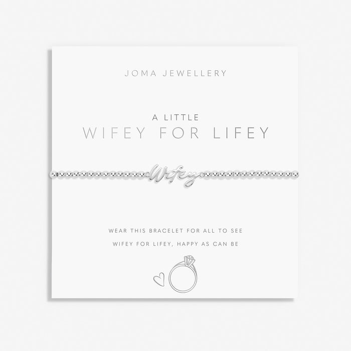 Joma Jewellery A Little 'Wifey For Lifey' Bracelet - Jewellery - Joma Jewellery - Bumbletree