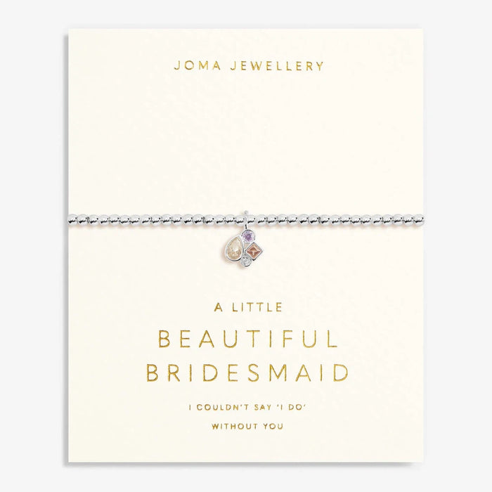Joma Jewellery Bridal A Little 'Beautiful Bridesmaid' Bracelet - Jewellery - Joma Jewellery - Bumbletree