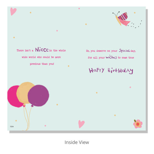 Lovely Niece Birthday Card - Cards - Bumbletree - Bumbletree