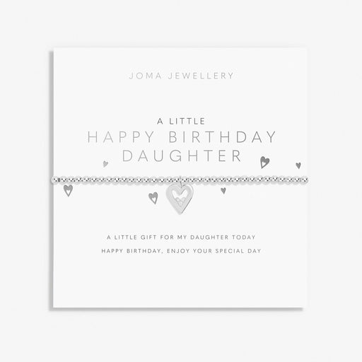 Joma Jewellery A Little 'Happy Birthday Daughter' Bracelet - Jewellery - Joma Jewellery - Bumbletree