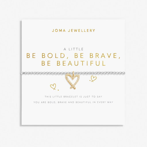 Joma Jewellery A Little 'Be Bold Be Brave Be Beautiful' Bracelet - Jewellery - Joma Jewellery - Bumbletree