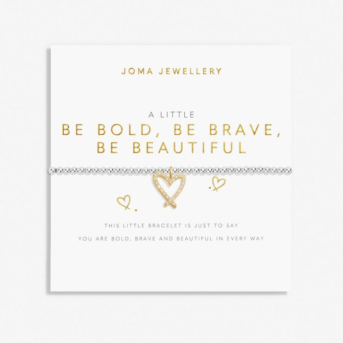Joma Jewellery A Little 'Be Bold Be Brave Be Beautiful' Bracelet - Jewellery - Joma Jewellery - Bumbletree