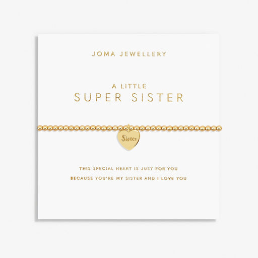 Joma Jewellery Gold A Little 'Super Sister' Bracelet - Jewellery - Joma Jewellery - Bumbletree