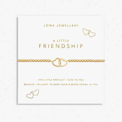 Joma Jewellery Gold A Little 'Friendship' Bracelet - Jewellery - Joma Jewellery - Bumbletree
