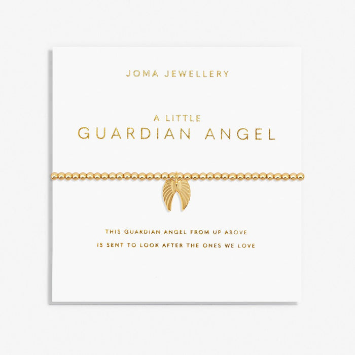 Joma Jewellery Gold A Little 'Guardian Angel' Bracelet - Jewellery - Joma Jewellery - Bumbletree