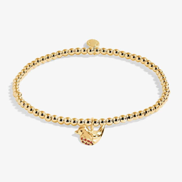 Joma Jewellery Gold A Little 'Robins Appear When Loved Ones Are Near' Bracelet - Jewellery - Joma Jewellery - Bumbletree