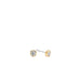 Ti Sento 'Small Round Stud' Sterling Silver & Gold Plated Earrings 7597ZY - Jewellery - Ti Sento - Bumbletree