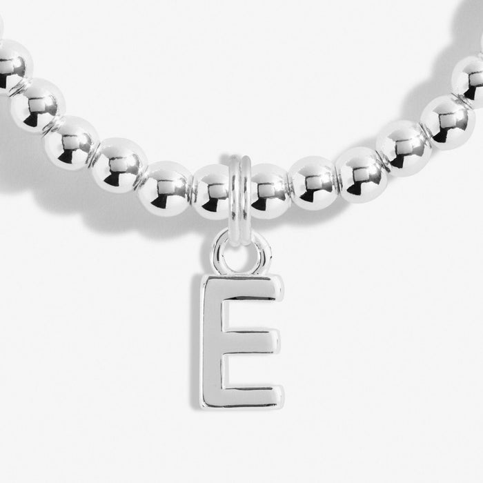 Joma Jewellery Alphabet A Little 'E' Bracelet– Bumbletree