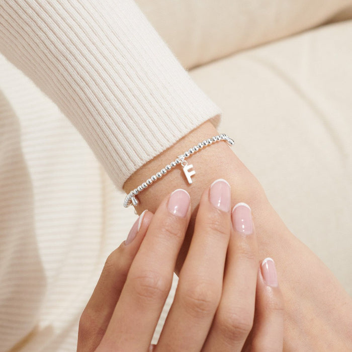 Joma Jewellery Alphabet A Little 'F' Bracelet - Jewellery - Joma Jewellery - Bumbletree