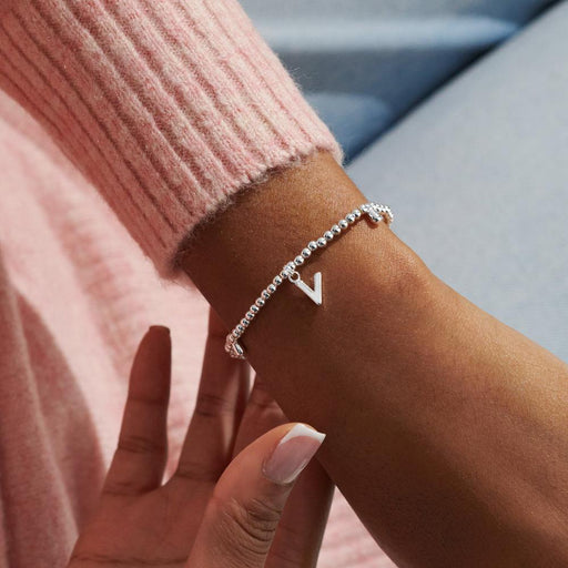 Joma Jewellery Alphabet A Little 'V' Bracelet - Jewellery - Joma Jewellery - Bumbletree