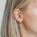 Ti Sento 'Twisted Hoop' Sterling Silver & Gold Plated Earrings 78021SY - Jewellery - Ti Sento - Bumbletree