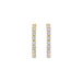 Ti Sento 'Medium Hoops' Sterling Silver & Gold Plated Earrings 7958ZY - Jewellery - Ti Sento - Bumbletree