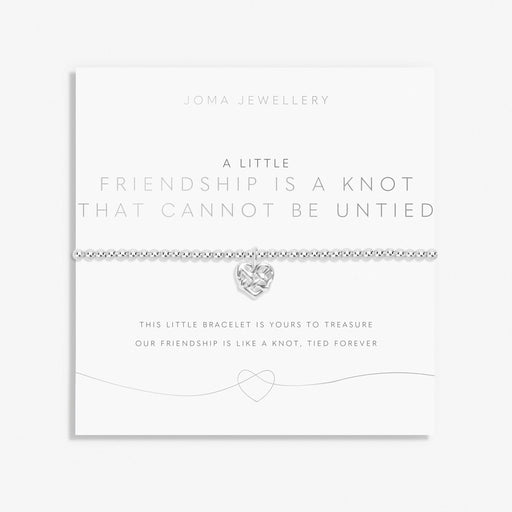Joma Jewellery A Little 'Friendship Is A Knot That Cannot Be Untied' Bracelet - Jewellery - Joma Jewellery - Bumbletree
