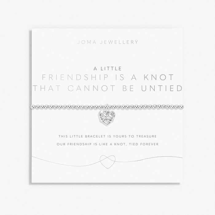 Joma Jewellery A Little 'Friendship Is A Knot That Cannot Be Untied' Bracelet - Jewellery - Joma Jewellery - Bumbletree