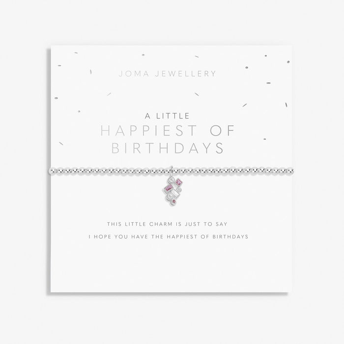 Joma Jewellery A Little 'Happiest Of Birthdays' Bracelet - Jewellery - Joma Jewellery - Bumbletree