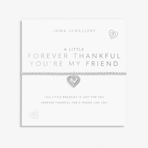 Joma Jewellery A Little 'Forever Thankful You Are My Friend' Bracelet - Jewellery - Joma Jewellery - Bumbletree