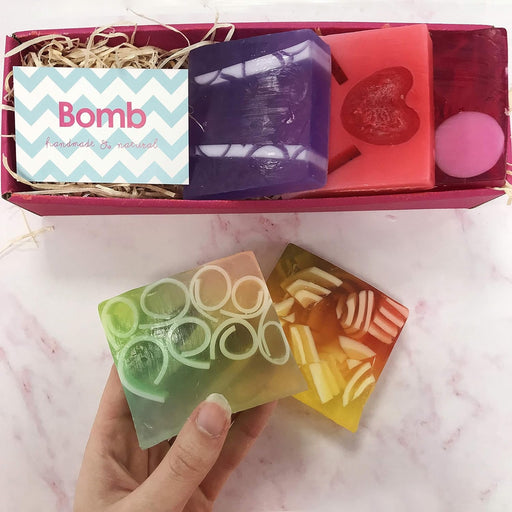 Soap Perfect Selection Gift Set - 5 Soap Slices - Bath & Body - Bomb Cosmetics - Bumbletree