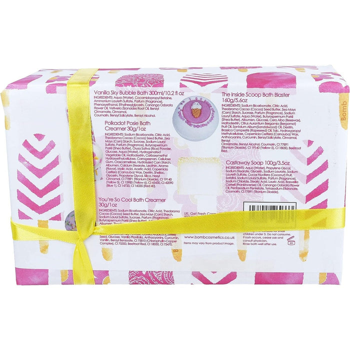 Ice Cream Queen Gift Pack - Bath & Body - Bomb Cosmetics - Bumbletree