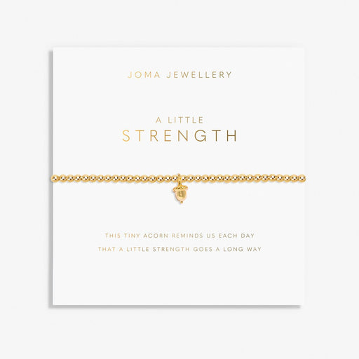 Joma Jewellery Gold A Little 'Strength' Bracelet - Jewellery - Joma Jewellery - Bumbletree