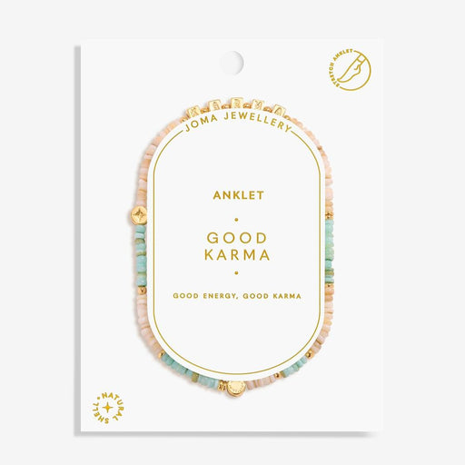 Joma Jewellery Happy Little Moments 'Good Karma' Anklet - Jewellery - Joma Jewellery - Bumbletree