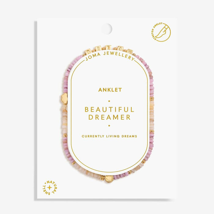 Joma Jewellery Happy Little Moments 'Beautiful Dreamer' Anklet - Jewellery - Joma Jewellery - Bumbletree