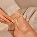 Joma Jewellery Happy Little Moments 'Let Your Soul Glow' Anklet - Jewellery - Joma Jewellery - Bumbletree
