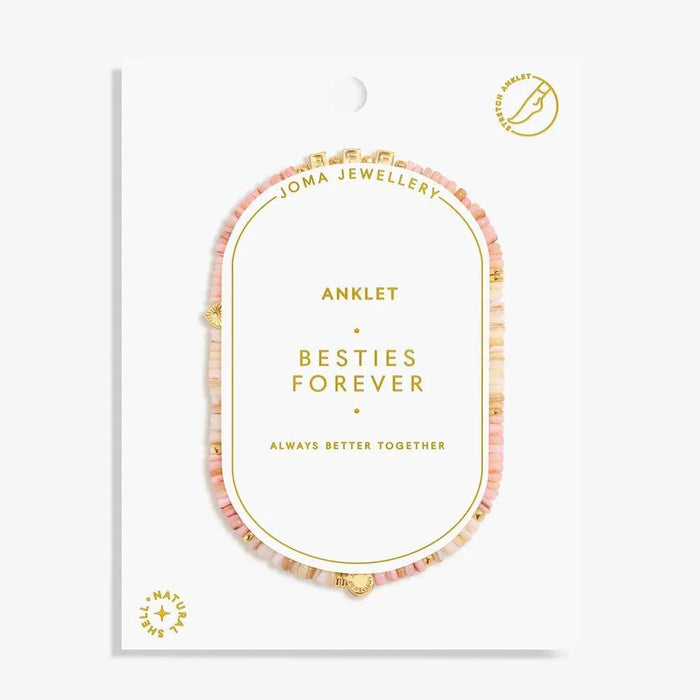 Joma Jewellery Happy Little Moments 'Besties Forever' Anklet - Jewellery - Joma Jewellery - Bumbletree