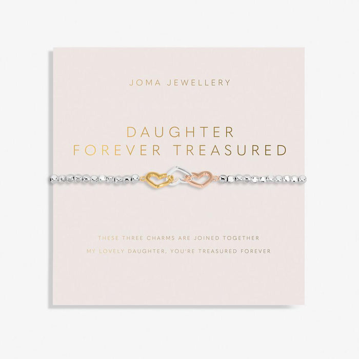 Joma Jewellery Forever Yours 'Daughter Forever Treasured' Trio Bracelet - Jewellery - Joma Jewellery - Bumbletree