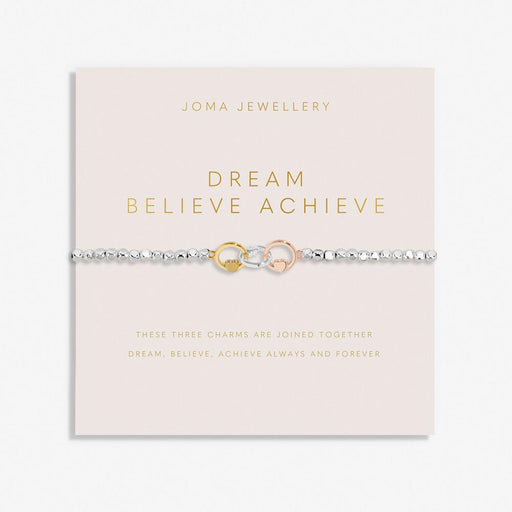 Joma Jewellery Forever Yours 'Dream Believe Achieve' Trio Bracelet - Jewellery - Joma Jewellery - Bumbletree
