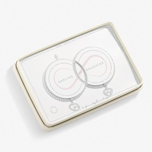 Joma Jewellery 'Darling Daughter' Linked Infinity Bracelets - Jewellery - Joma Jewellery - Bumbletree