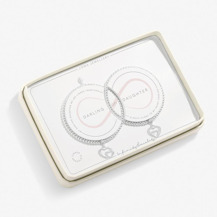 Joma Jewellery 'Darling Daughter' Linked Infinity Bracelets - Jewellery - Joma Jewellery - Bumbletree