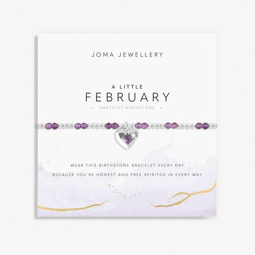 Joma Jewellery Birthstone A Little 'February' Bracelet - Jewellery - Joma Jewellery - Bumbletree