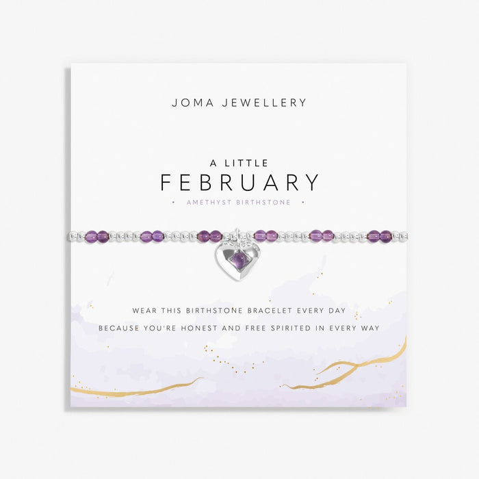 Joma Jewellery Birthstone A Little 'February' Bracelet - Jewellery - Joma Jewellery - Bumbletree