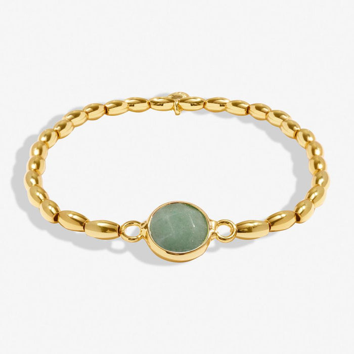 Joma Jewellery Serenity Stones Aventurine Gold Bracelet - Jewellery - Joma Jewellery - Bumbletree