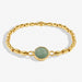 Joma Jewellery Serenity Stones Aventurine Gold Bracelet - Jewellery - Joma Jewellery - Bumbletree