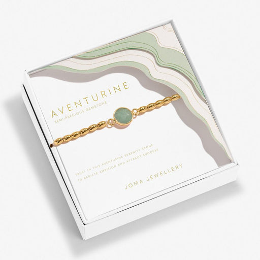 Joma Jewellery Serenity Stones Aventurine Gold Bracelet - Jewellery - Joma Jewellery - Bumbletree