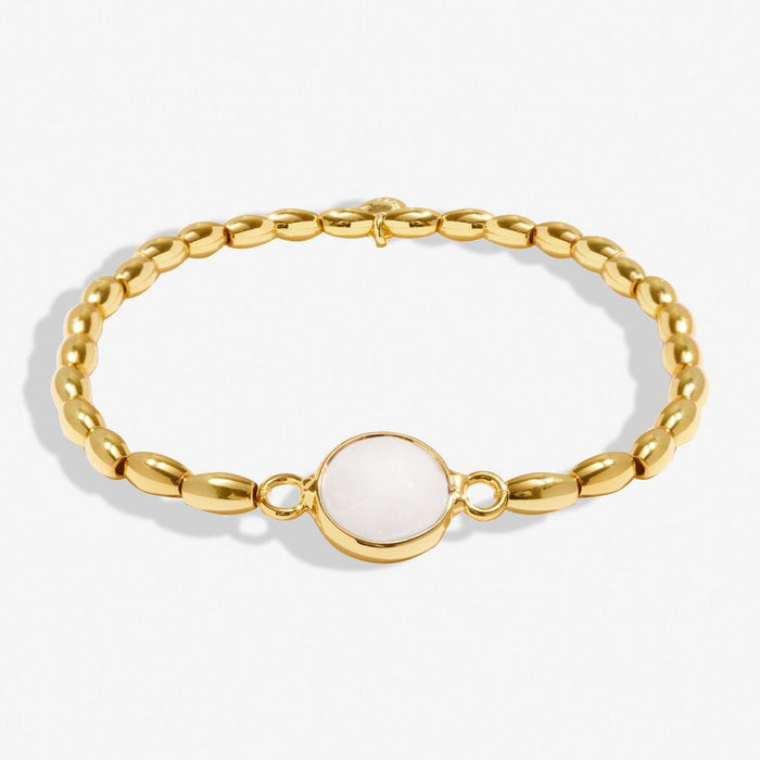 Joma Jewellery Serenity Stones White Jade Gold Bracelet - Jewellery - Joma Jewellery - Bumbletree