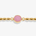 Joma Jewellery Serenity Stones Pink Jade Gold Bracelet - Jewellery - Joma Jewellery - Bumbletree