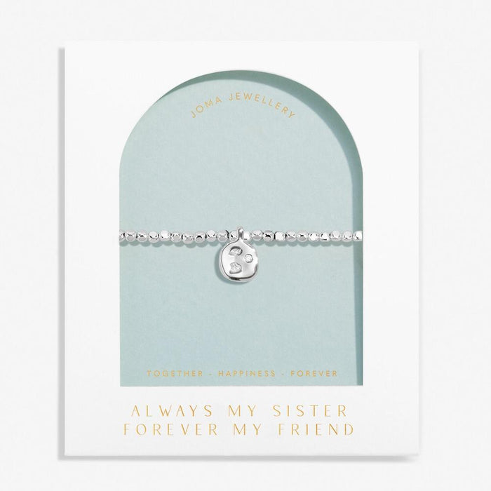 Joma Jewellery Dolce Vita 'Always My Sister Forever My Friend' Bracelet - Jewellery - Joma Jewellery - Bumbletree