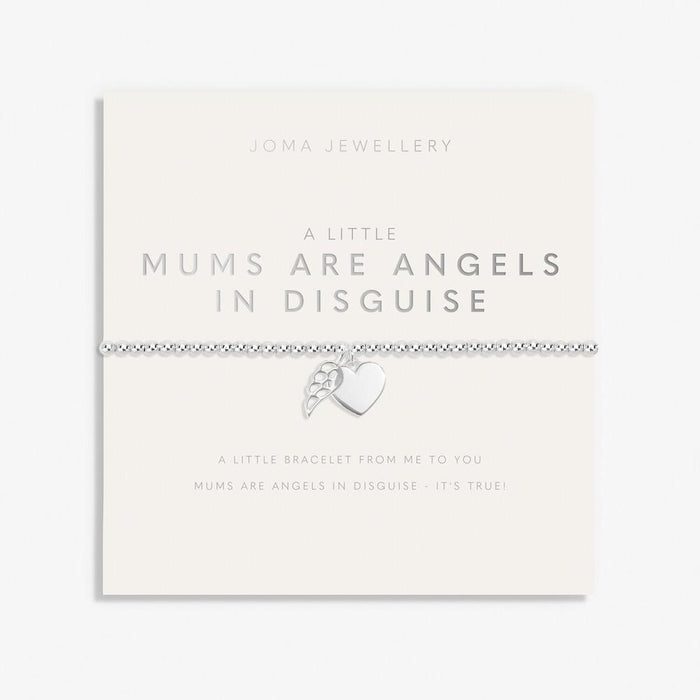 Joma Jewellery A Little 'Mums Are Angels In Disguise' Bracelet - Jewellery - Joma Jewellery - Bumbletree