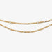 Joma Jewellery Double Figaro Gold Anklet - Jewellery - Joma Jewellery - Bumbletree