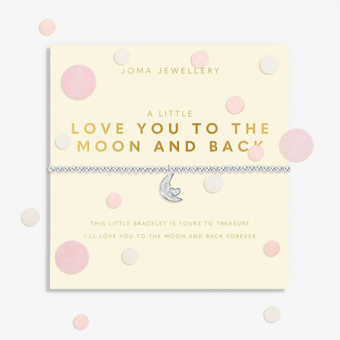 Joma Jewellery Confetti A Little 'Love You To The Moon And Back' Bracelet - Jewellery - Joma Jewellery - Bumbletree